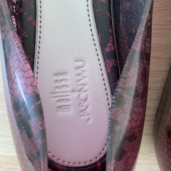 Melissa X Jason Wu Jelly Flats size US 7 - Picture 7 of 9